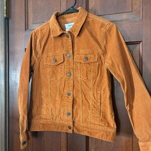 orange corduroy jacket
